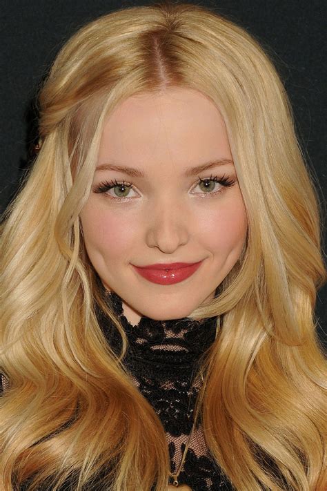 dove cameron real hair color